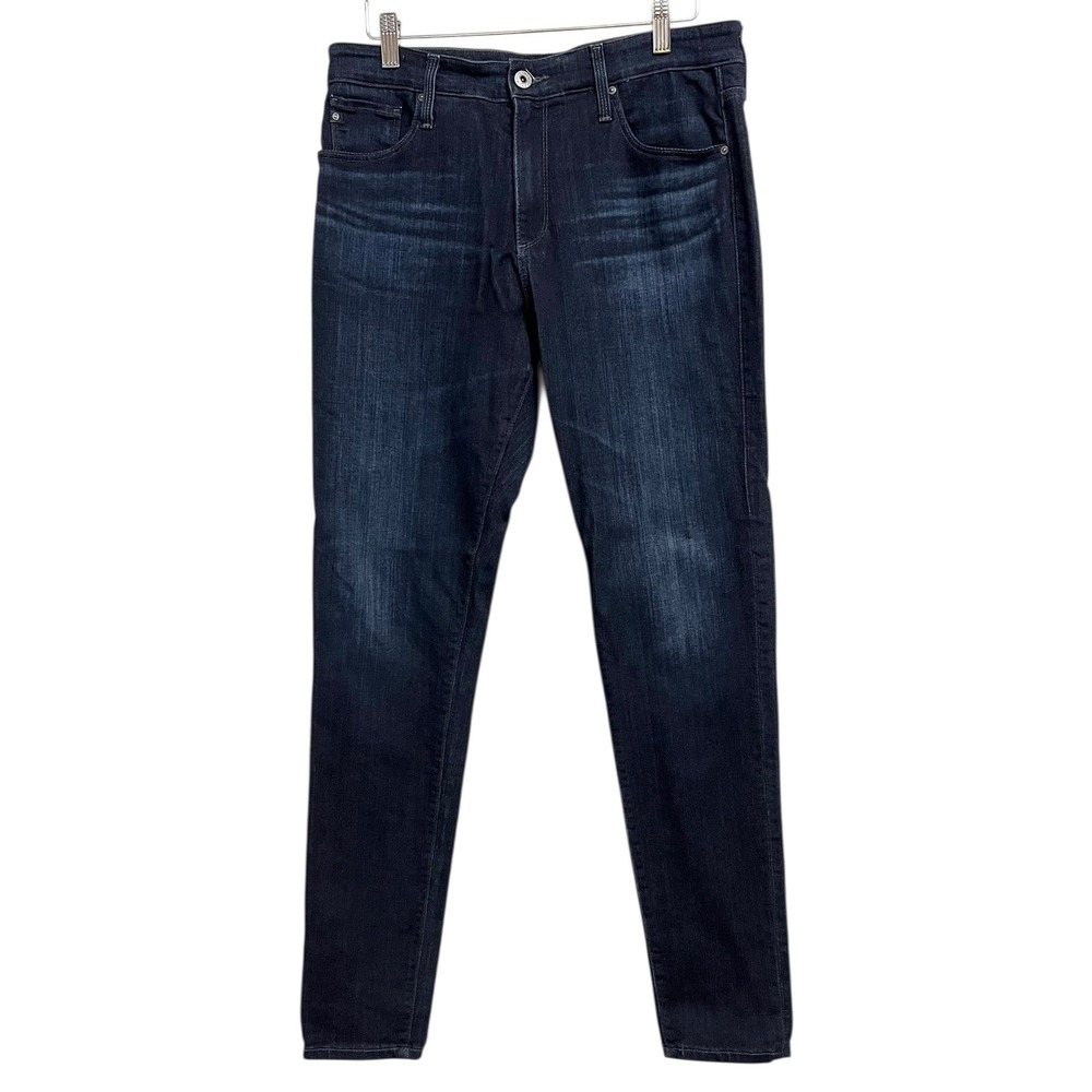 AG Adriano Goldschmied The Farrah Skinny Jeans Womens 29R Dark Blue High Waisted